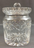 Crystal Glass Jar with Lid