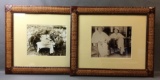 Group of 2 Framed Reprints