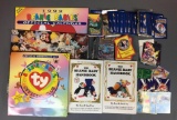 Group of Pokemon cards and more