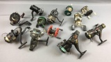 Group of 12 Vintage Miscellaneous Fishing Reels