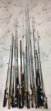 Group of 25 Vintage Fishing Rods