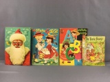 Group of 4 Antique Childrens Picture Books and more