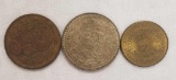 Group of (3) Foreign Coins.