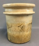 Antique Double Lip Crock