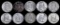 Group of (10) Franklin Silver Half Dollars.