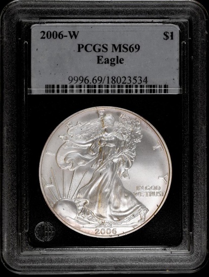 2006 W American Silver Eagle 1oz.