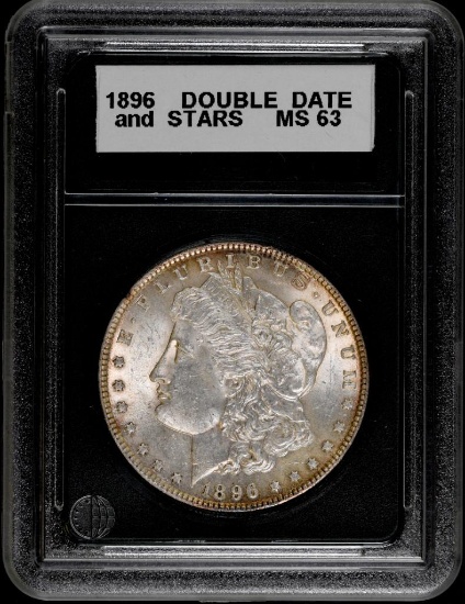 1896 P Morgan Silver Dollar.