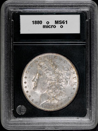 1880 O Morgan Silver Dollar.