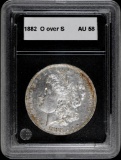 1882 O/S Morgan Silver Dollar.