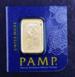 PAMP Suisse 1 Gram .9999 Fine Gold.