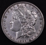 1895 O Morgan Silver Dollar.