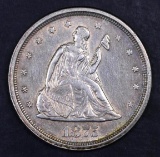 1875 S Twenty Cent Piece.