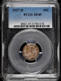 1927 D Mercury Silver Dime (PCGS) XF45.