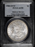 1900 O/CC Morgan Silver Dollar (PCGS) AU55