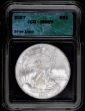 2007 P American Silver Eagle 1oz. (ICG) MS69.