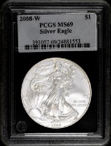 2008 W American Silver Eagle 1oz.