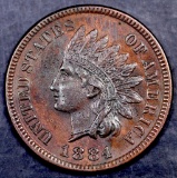 1884 Indian Head Cent.