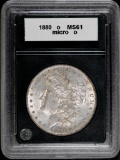 1880 O Morgan Silver Dollar.