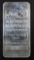 Johnson Matthey 10oz. .999 Fine Silver Ingot / Bar.