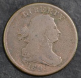 1808 Draped Bust Half Cent.