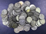 Group of (100) Jefferson Silver War Nickels.