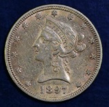 1897 $10 Liberty Gold.