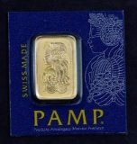 PAMP Suisse 1 Gram .9999 Fine Gold.