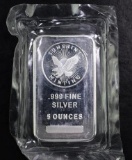 Sunshine Mint 5oz. .999 Fine Silver Ingot / Bar.