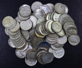 Group of (100) Roosevelt Silver Dimes.