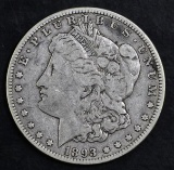 1893 O Morgan Silver Dollar.