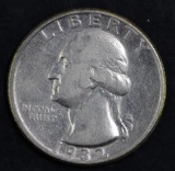 1932 D Washington Silver Quarter.