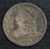 1835 Capped Bust Silver Dime.