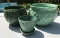 Group of 3 : Pottery Planters