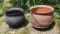 Group of 2: Three-Footed Metal Pots