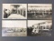 Group of 4 : Antique Real Photo Postcards - the Wright Brothers and their 