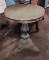 Antique Piano Stool w/ Cast Iron Base