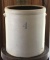 Antique No.4 Stoneware Crock