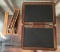 Antique Child's Chalkboards and Pencil Keeper