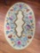 Antique Handmade Queen Anne Oval Rug