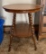 Antique Quarter Sawn Oak Lamp Table