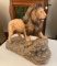 Lion Figurine by Dan Hughes