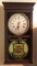 Antique Time Strike and Calendar Wall Clock : Super Service Stores