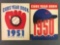 Group of 2 : Vintage 1950 and 1950 Chicago Cubs Yearbooks