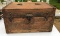 Vintage Wooden Miniature Trunk