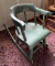 Antique Primitive Chipped Paint Child's Rocking Chair