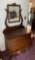 Antique Oak Dresser w/ Beveled Glass Mirror