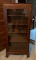 Antique Pine Display Cabinet