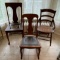 Group of 3 : Antique Chairs