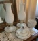 Group of Milk Glass Items