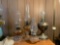 Group of 4 : Antique Oil Lamps